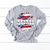 Mimi Flower Daisy Flag Custom Names And Grandkids 4th of july Longsleeve
