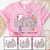 Mimi Bunny Easter Day Custom Mimi And Grankids Name T-Shirt