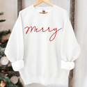 Christmas Sweatshirt, Funny Christmas Shirt, Preppy Christmas Crewneck, Vintage Christmas Sweater, Christmas Sweatshirts for Women