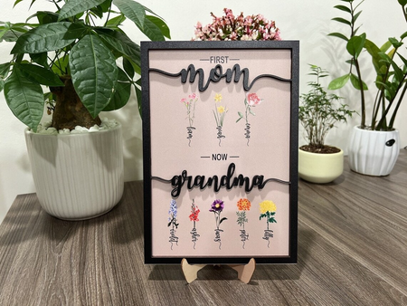 Custom Nana Gifts, Grandma's Garden Sign With Kids Names, Personalized Gifts  For Grandma On Mother's Day - Best Personalized Gifts For Everyone