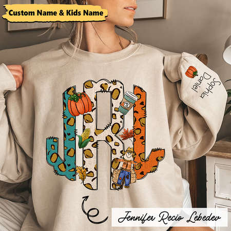 Custom Monogram Sweatshirt