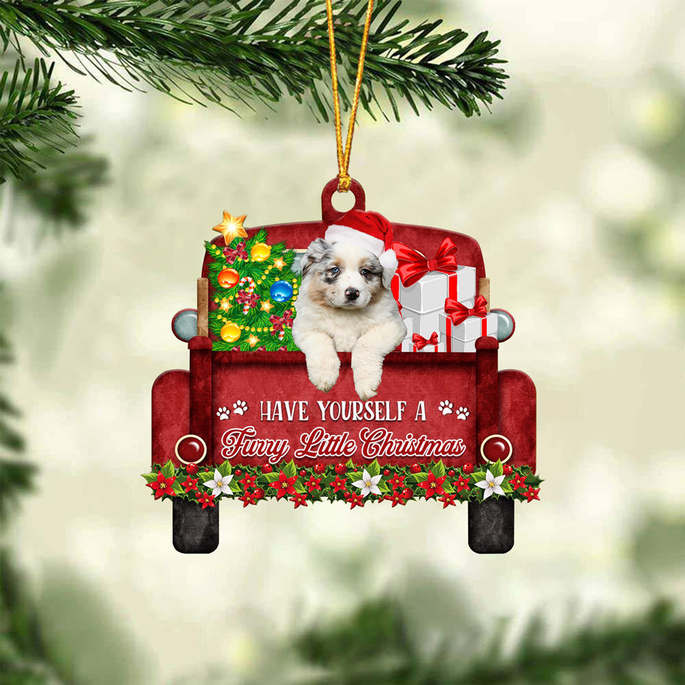 Have Yourself A Furry Little Christmas - Personalized Ornament For