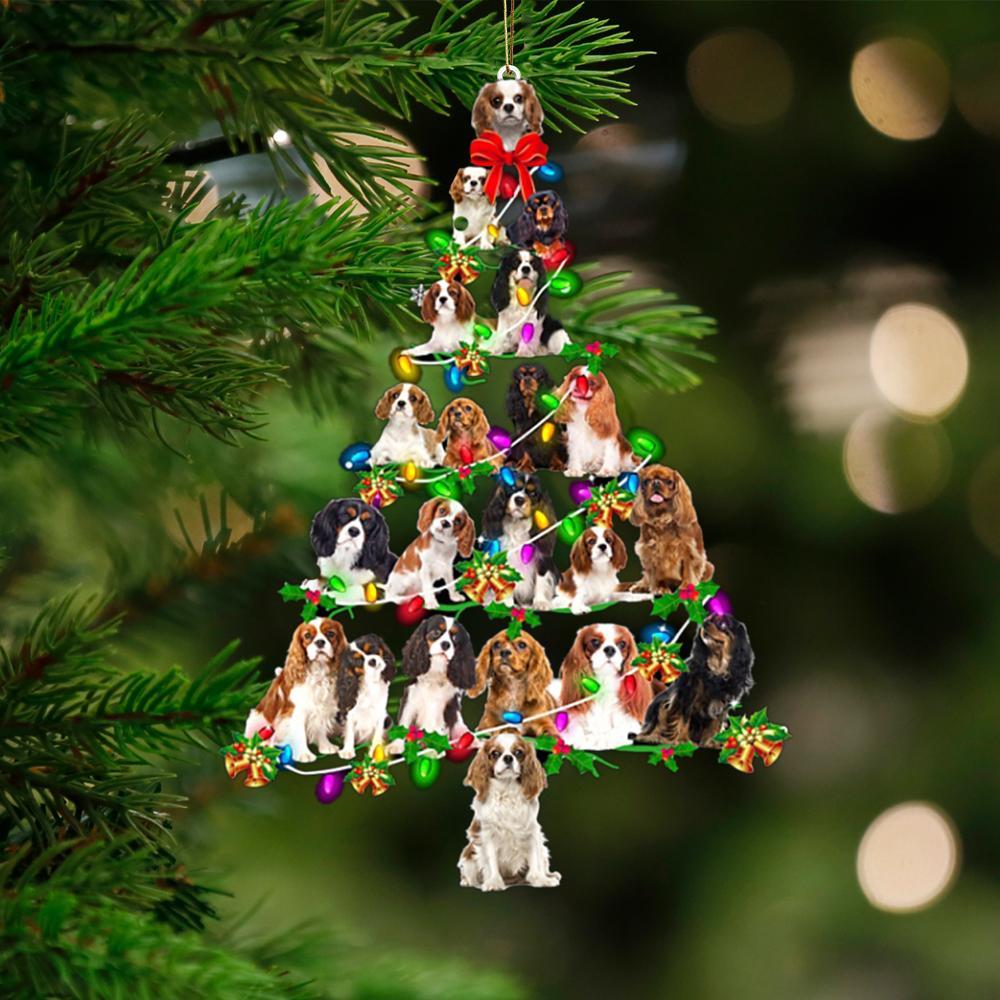 Cavalier King Charles Spaniel Christmas Tree Topper 