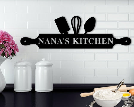 Personalized Kitchen Sign Kitchen Wall Decor Mothers Day Gifts